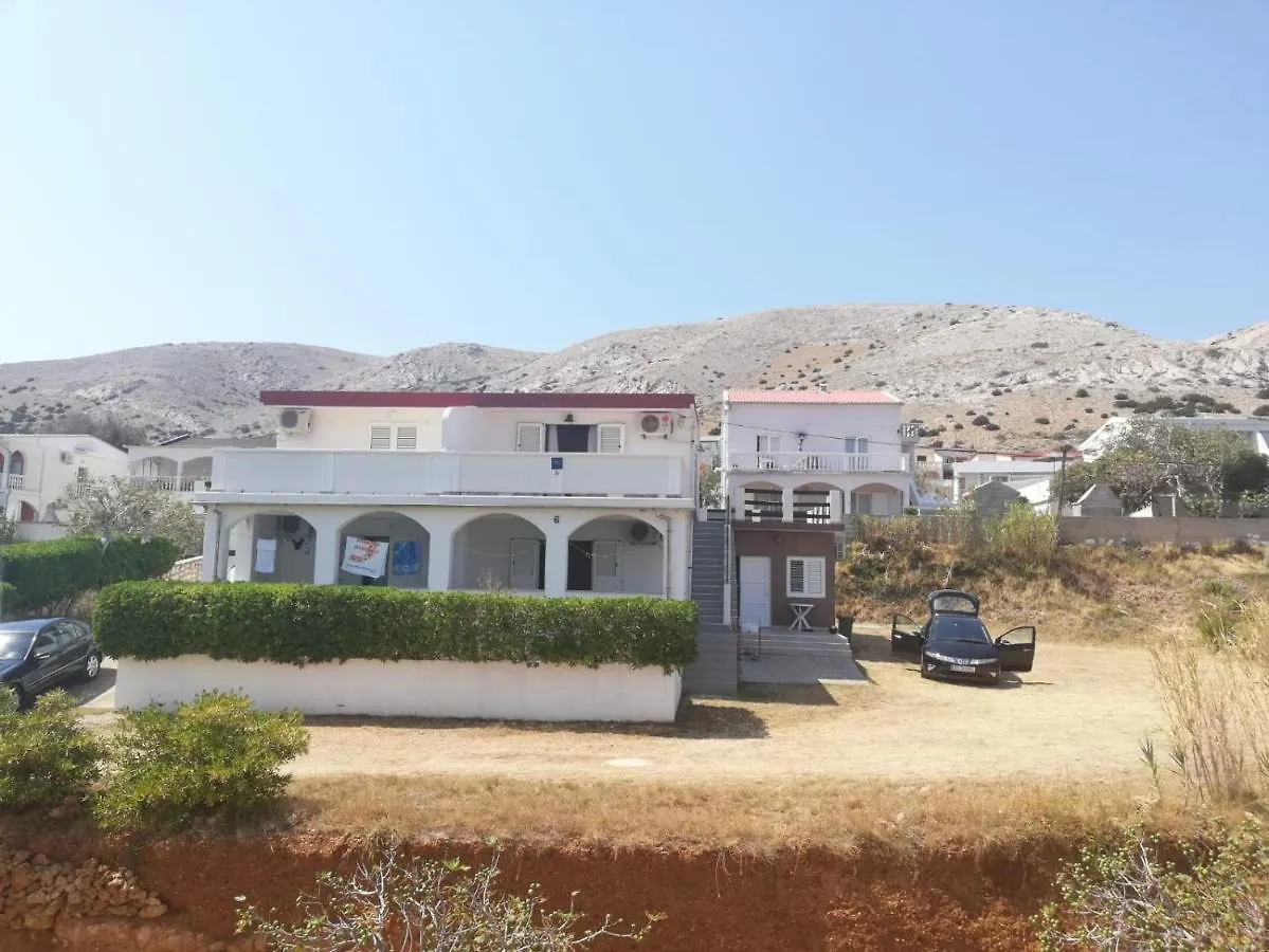 Apartmani Volaric Pag location